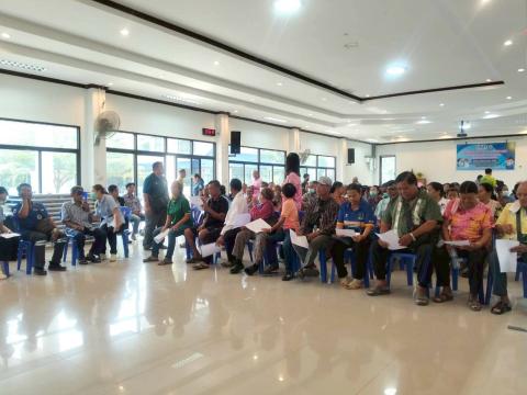 โครงการตัดแว่นตา ให้ผู้สูงอายุ ตำบลแสลงพัน ปีงบประมาณ 2569