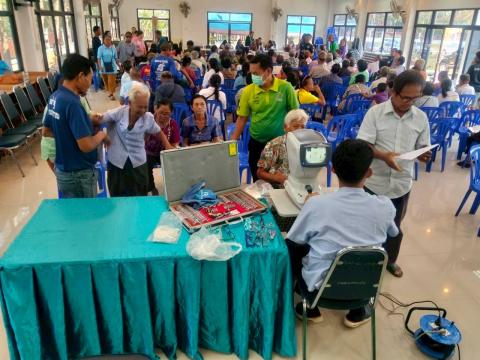 โครงการตัดแว่นตา ให้ผู้สูงอายุ ตำบลแสลงพัน ปีงบประมาณ 2569