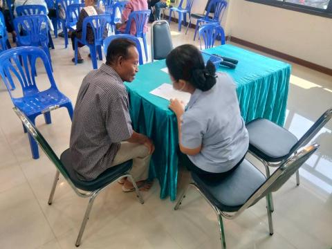 โครงการตัดแว่นตา ให้ผู้สูงอายุ ตำบลแสลงพัน ปีงบประมาณ 2569