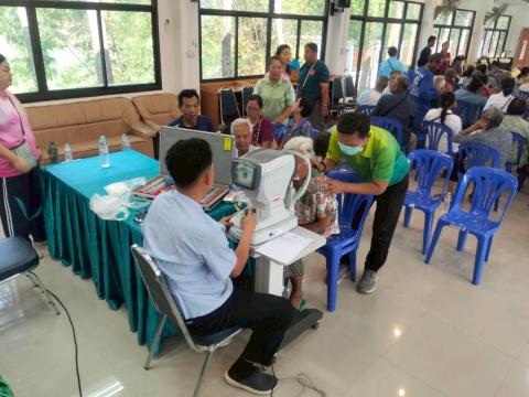 โครงการตัดแว่นตา ให้ผู้สูงอายุ ตำบลแสลงพัน ปีงบประมาณ 2569