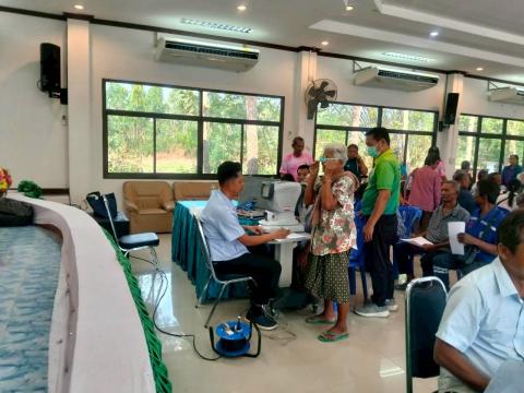 โครงการตัดแว่นตา ให้ผู้สูงอายุ ตำบลแสลงพัน ปีงบประมาณ 2569