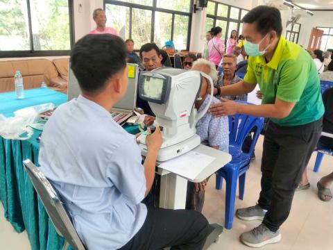 โครงการตัดแว่นตา ให้ผู้สูงอายุ ตำบลแสลงพัน ปีงบประมาณ 2569