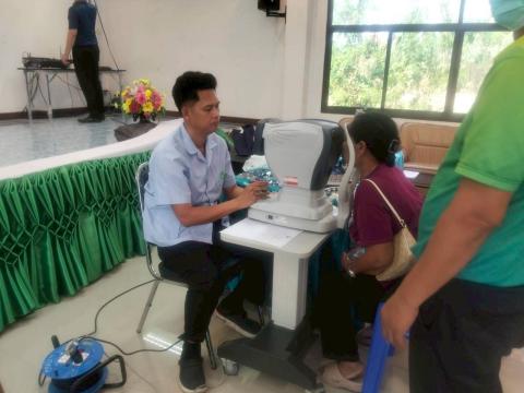 โครงการตัดแว่นตา ให้ผู้สูงอายุ ตำบลแสลงพัน ปีงบประมาณ 2569