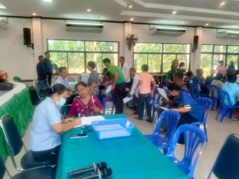 โครงการตัดแว่นตา ให้ผู้สูงอายุ ตำบลแสลงพัน ปีงบประมาณ 2569