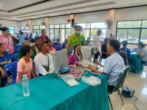 โครงการตัดแว่นตา ให้ผู้สูงอายุ ตำบลแสลงพัน ปีงบประมาณ 2569