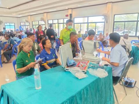 โครงการตัดแว่นตา ให้ผู้สูงอายุ ตำบลแสลงพัน ปีงบประมาณ 2569