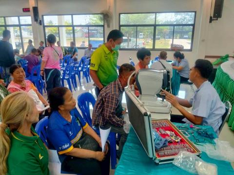 โครงการตัดแว่นตา ให้ผู้สูงอายุ ตำบลแสลงพัน ปีงบประมาณ 2569