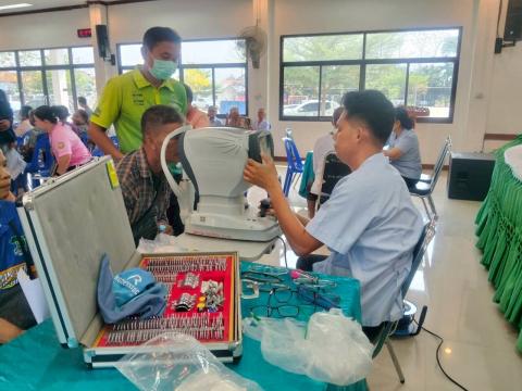 โครงการตัดแว่นตา ให้ผู้สูงอายุ ตำบลแสลงพัน ปีงบประมาณ 2569