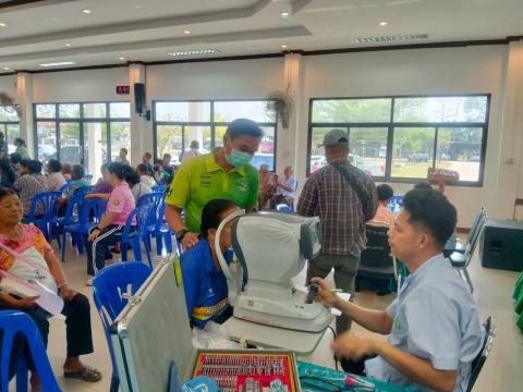โครงการตัดแว่นตา ให้ผู้สูงอายุ ตำบลแสลงพัน ปีงบประมาณ 2569