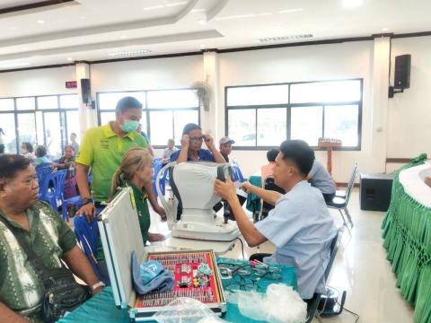 โครงการตัดแว่นตา ให้ผู้สูงอายุ ตำบลแสลงพัน ปีงบประมาณ 2569