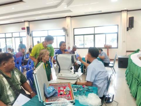 โครงการตัดแว่นตา ให้ผู้สูงอายุ ตำบลแสลงพัน ปีงบประมาณ 2569