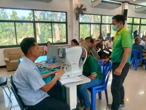 โครงการตัดแว่นตา ให้ผู้สูงอายุ ตำบลแสลงพัน ปีงบประมาณ 2569