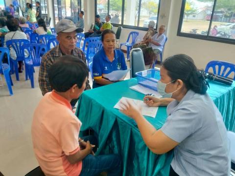 โครงการตัดแว่นตา ให้ผู้สูงอายุ ตำบลแสลงพัน ปีงบประมาณ 2569