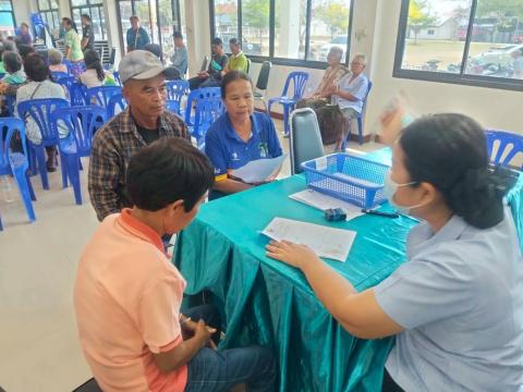 โครงการตัดแว่นตา ให้ผู้สูงอายุ ตำบลแสลงพัน ปีงบประมาณ 2569