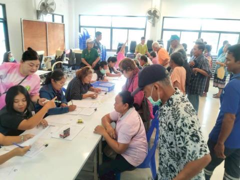 โครงการตัดแว่นตา ให้ผู้สูงอายุ ตำบลแสลงพัน ปีงบประมาณ 2569