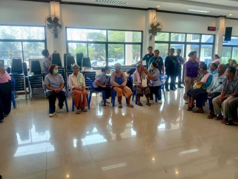 โครงการตัดแว่นตา ให้ผู้สูงอายุ ตำบลแสลงพัน ปีงบประมาณ 2569