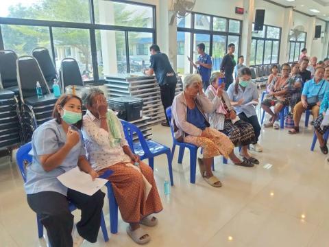 โครงการตัดแว่นตา ให้ผู้สูงอายุ ตำบลแสลงพัน ปีงบประมาณ 2569