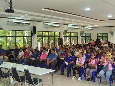โครงการอบรมเชิงปฏิบัติการคัดแยกขยะรีไซเคิล ปีงบประมาณ 2568