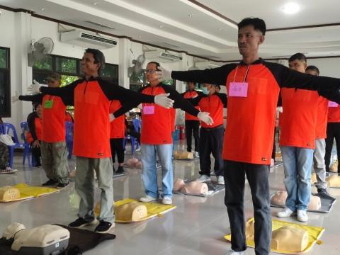 โครงการอบรมอปพร.หลัก(สูตรจัดตั้ง) ปี พ.ศ.2566 อบต.แสลงพัน