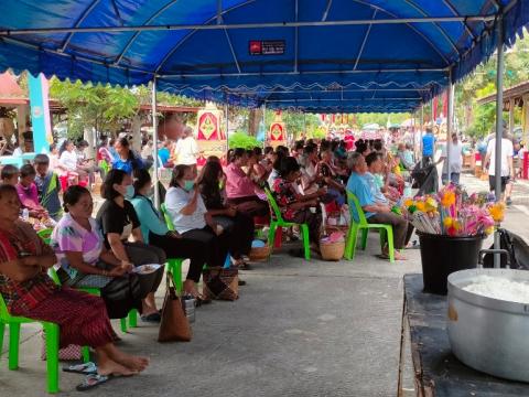 กิจกรรมสืบสานงานประเพณีอีสานการสวดมนต์หมู่ทำนองสรภัญญะ