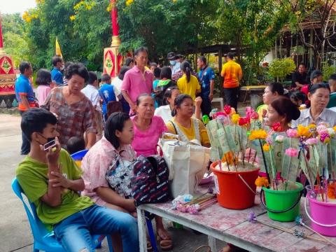 กิจกรรมสืบสานงานประเพณีอีสานการสวดมนต์หมู่ทำนองสรภัญญะ