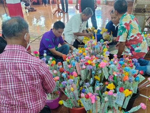 กิจกรรมสืบสานงานประเพณีอีสานการสวดมนต์หมู่ทำนองสรภัญญะ