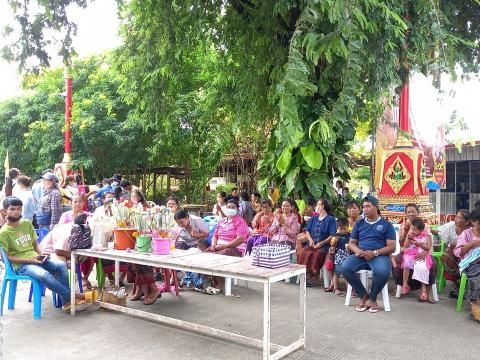 กิจกรรมสืบสานงานประเพณีอีสานการสวดมนต์หมู่ทำนองสรภัญญะ